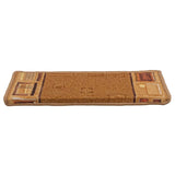 Vidaxl trapmatten zelfklevend 10 st 65x21x4 cm beige