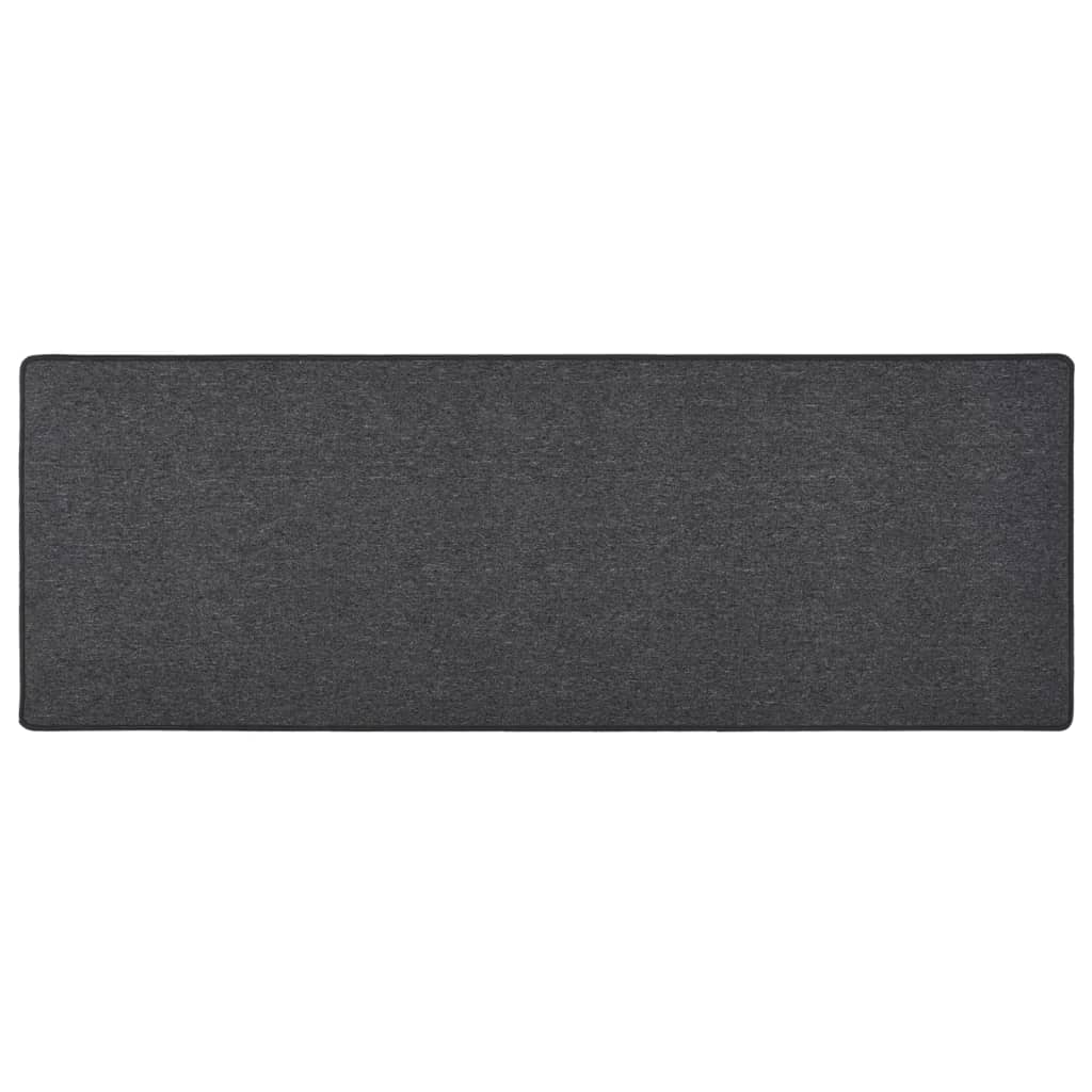 Vidaxl tapijtloper 50x150 cm antracietkleurig