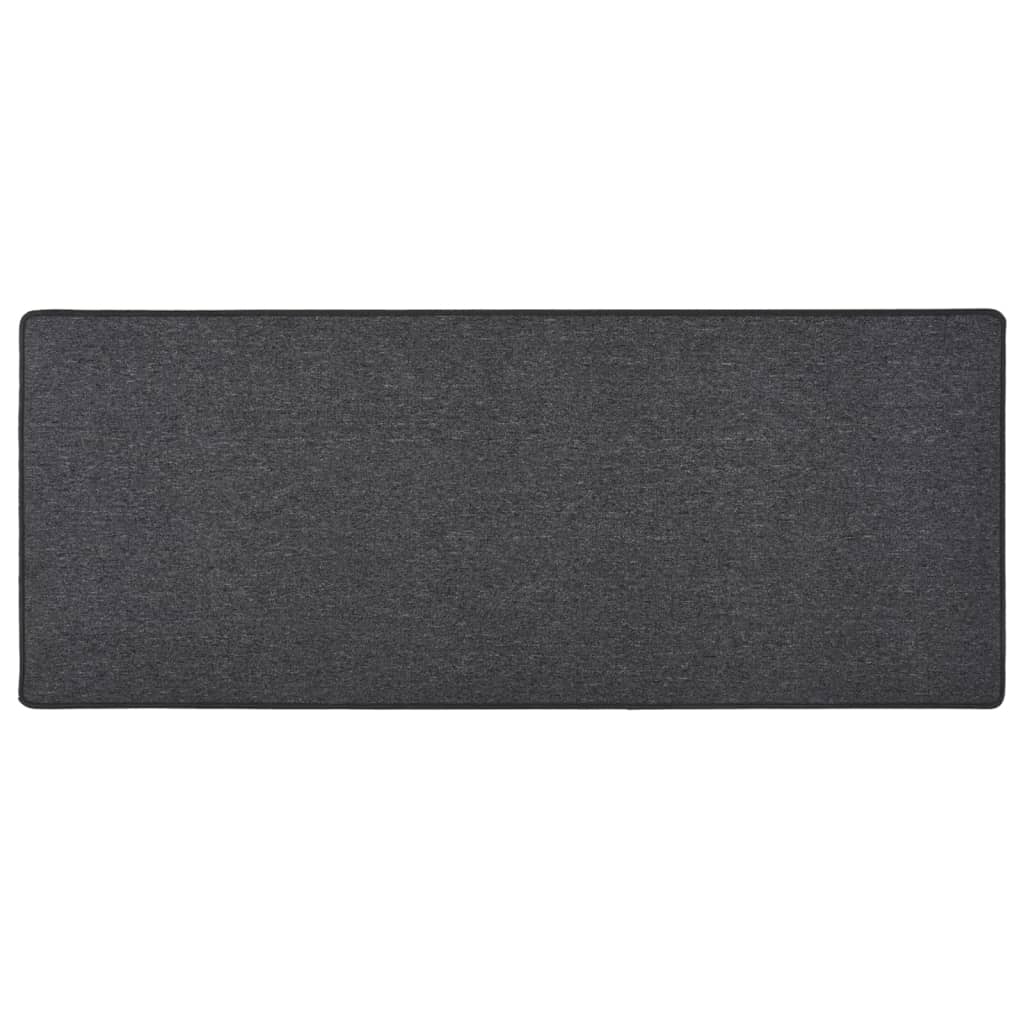 Vidaxl tapijtloper 80x200 cm antracietkleurig