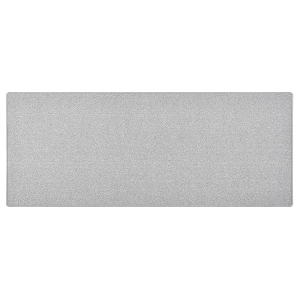 Vidaxl tapijtloper 80x200 cm lichtgrijs