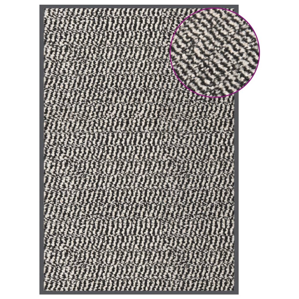 Vidaxl deurmat getuft 60x90 cm lichtbruin