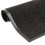 Vidaxl deurmat getuft 60x150 cm zwart