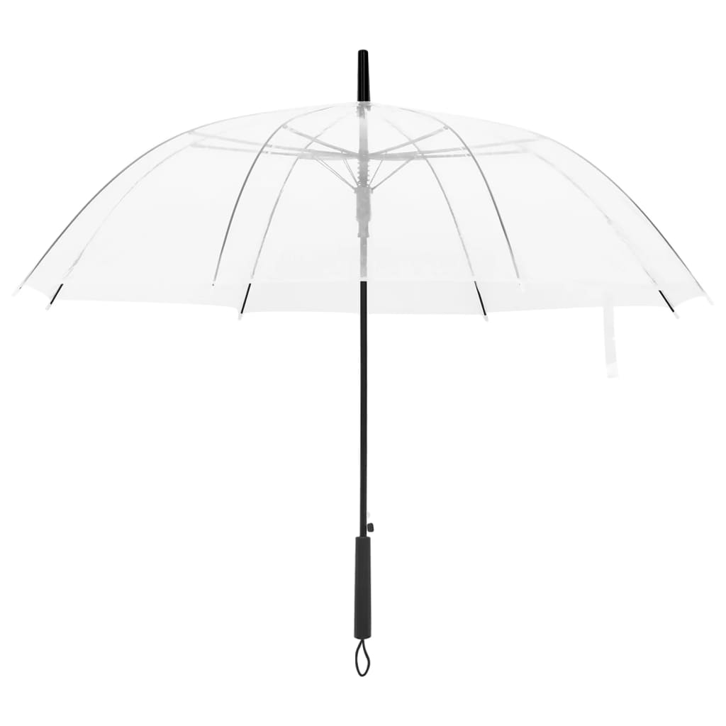 Vidaxl paraplu 100 cm transparant