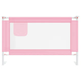 Vidaxl bedhekje peuter 120x25 cm stof roze