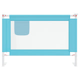 Vidaxl bedhekje peuter 100x25 cm stof blauw
