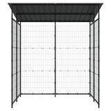 VidaXL Fietsenstalling 190x190x222 cm staal zwart