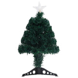 Vidaxl kerstboom met led en standaard 64 cm glasvezel