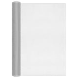 Vidaxl gaas 60x500 cm aluminium zilverkleurig