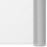 Vidaxl gaas 60x2000 cm aluminium zilverkleurig