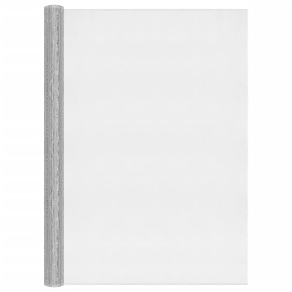 VidaXL Gaas 100x2000 cm aluminium zilverkleurig
