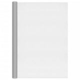 VidaXL Gaas 100x2000 cm aluminium zilverkleurig