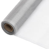 Vidaxl gaas 112x1000 cm aluminium zilverkleurig