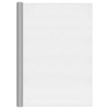 Vidaxl gaas 112x1000 cm aluminium zilverkleurig