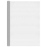 VidaXL Gaas 112x2000 cm aluminium zilverkleurig