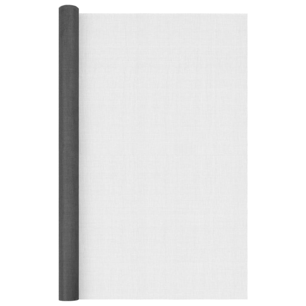 Vidaxl gaas 80x2000 cm glasvezel zwart