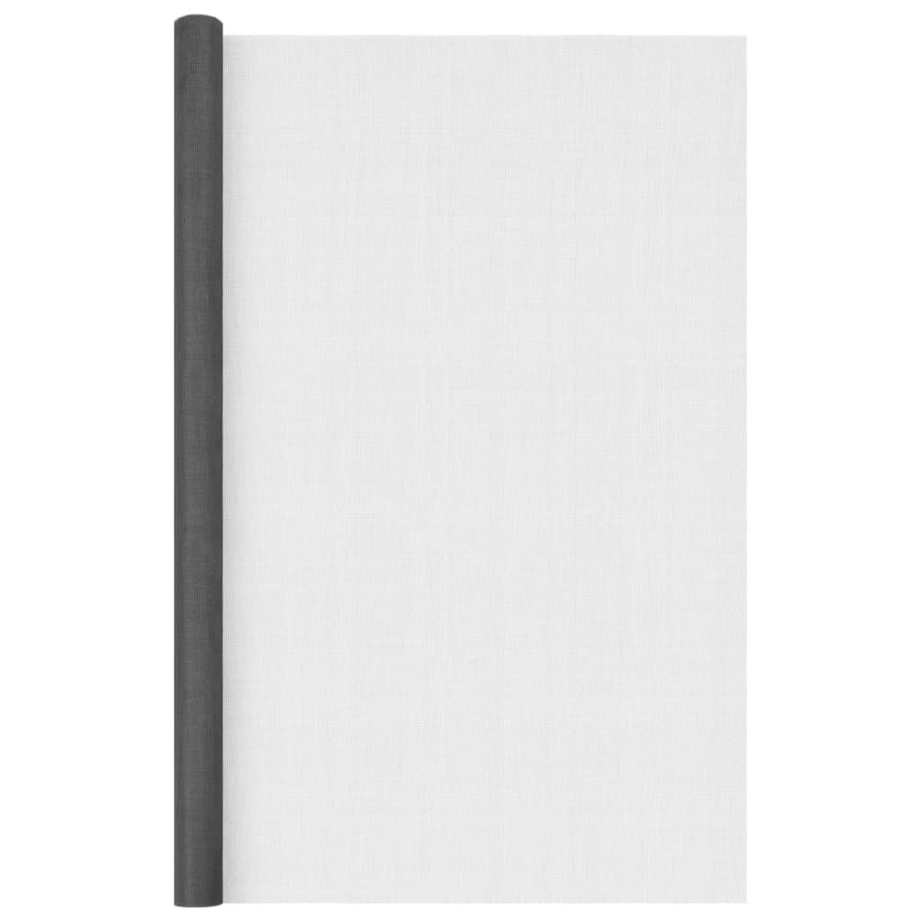 VidaXL Gaas 100x2000 cm glasvezel zwart