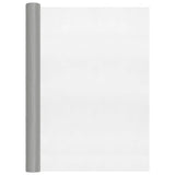 VidaXL Gaas 80x1000 cm roestvrij staal zilverkleurig