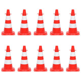 Vidaxl kegelset met ketting 10 m rood en wit