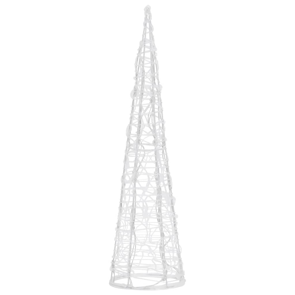 Vidaxl lichtkegel decoratief led blauw 60 cm acryl