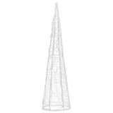 Vidaxl lichtkegel decoratief led blauw 60 cm acryl
