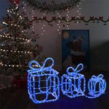 Vidaxl kerstverlichting cadeaudozen 180 led's binnen en buiten