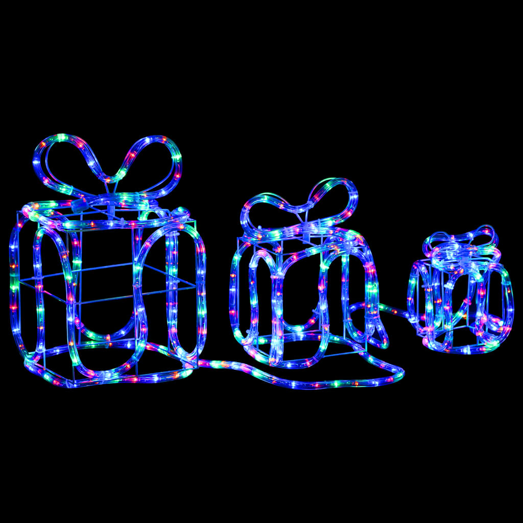 Vidaxl kerstverlichting cadeaudozen 180 led's binnen en buiten