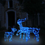 Vidaxl 3-delige kerstverlichting rendieren 229 led's