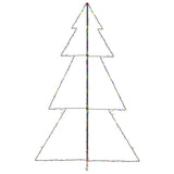 Vidaxl kegelkerstboom 240 led's binnen en buiten 118x150 cm