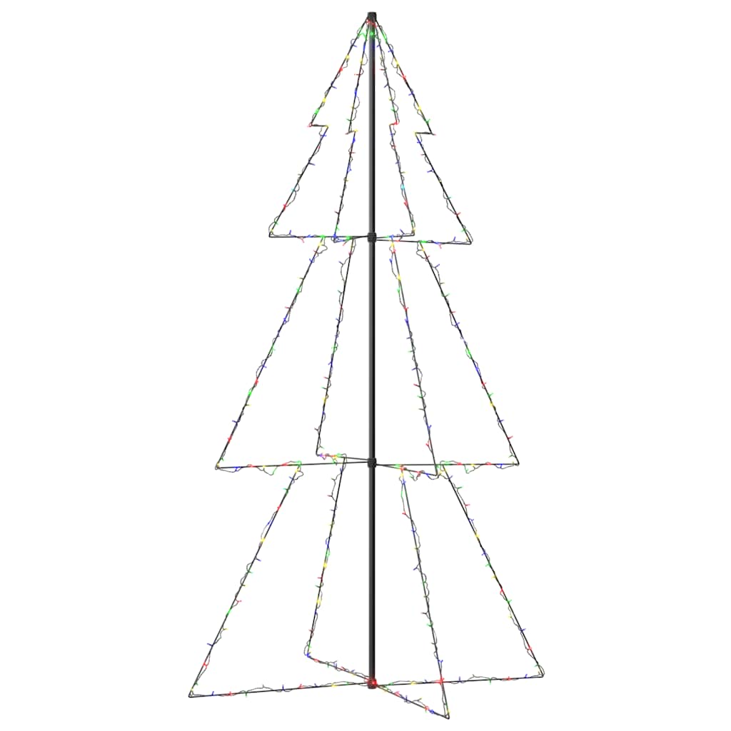 Vidaxl kegelkerstboom 300 led's binnen en buiten 120x220 cm