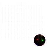 Vidaxl lichtsnoer met 300 led's en 8 functies 3x3 m meerkleurig