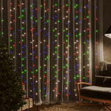 Vidaxl lichtsnoer met 300 led's en 8 functies 3x3 m meerkleurig
