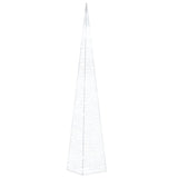 Vidaxl lichtkegel decoratief led 60 cm acryl koudwit