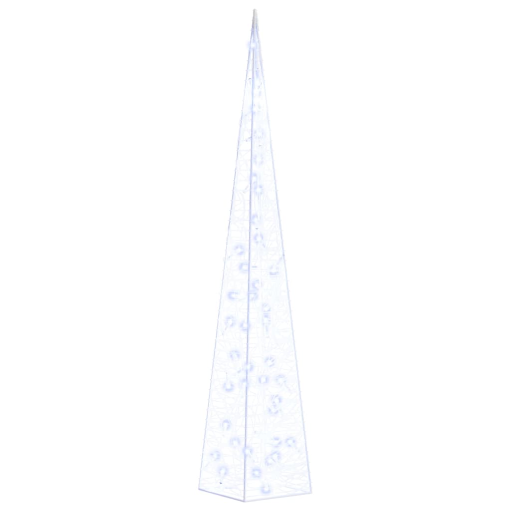 Vidaxl lichtkegel decoratief led 90 cm acryl blauw