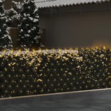 VidaXL Kerstnetverlichting 204 LED's binnen en buiten 3x2m warmwit