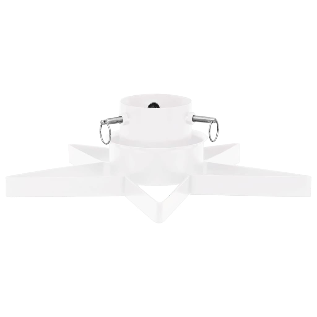 Vidaxl kerstboomstandaard 47x47x13,5 cm wit