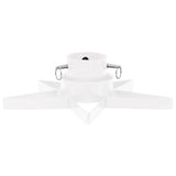 Vidaxl kerstboomstandaard 47x47x13,5 cm wit