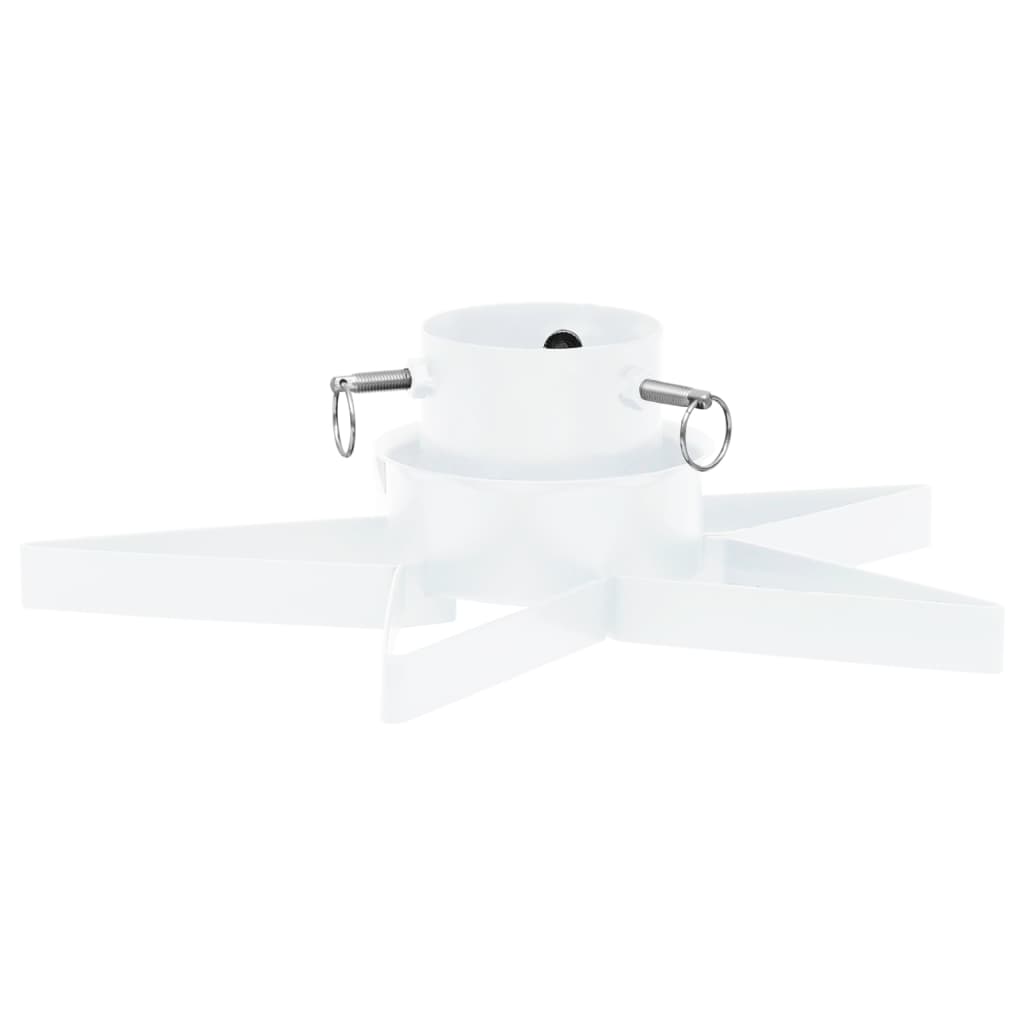 Vidaxl kerstboomstandaard 47x47x13,5 cm wit