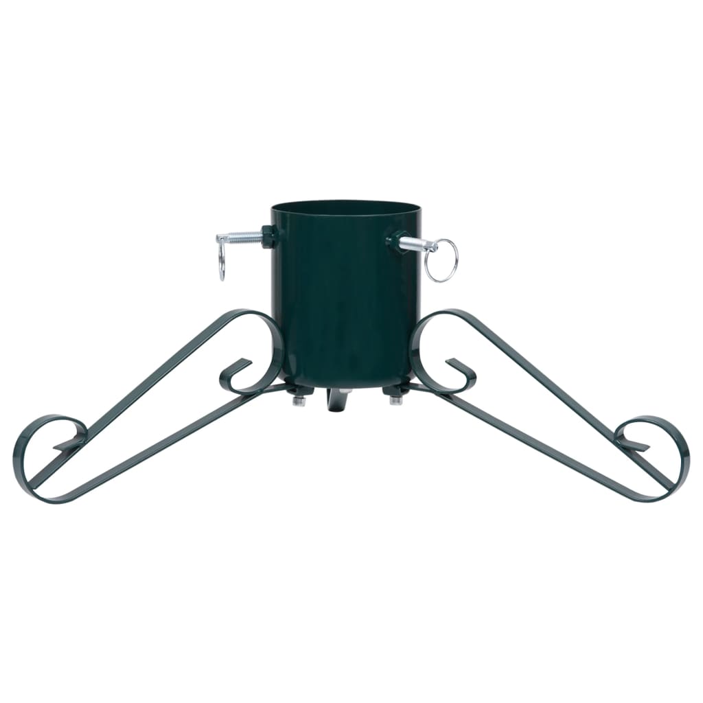 Vidaxl kerstboomstandaard 58x58x21 cm groen