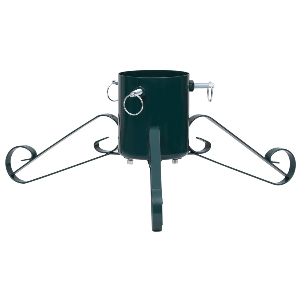 Vidaxl kerstboomstandaard 58x58x21 cm groen