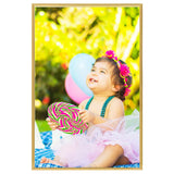 Vidaxl fotolijsten 5 st voor wand of tafel 59,4x84 cm mdf goudkleurig