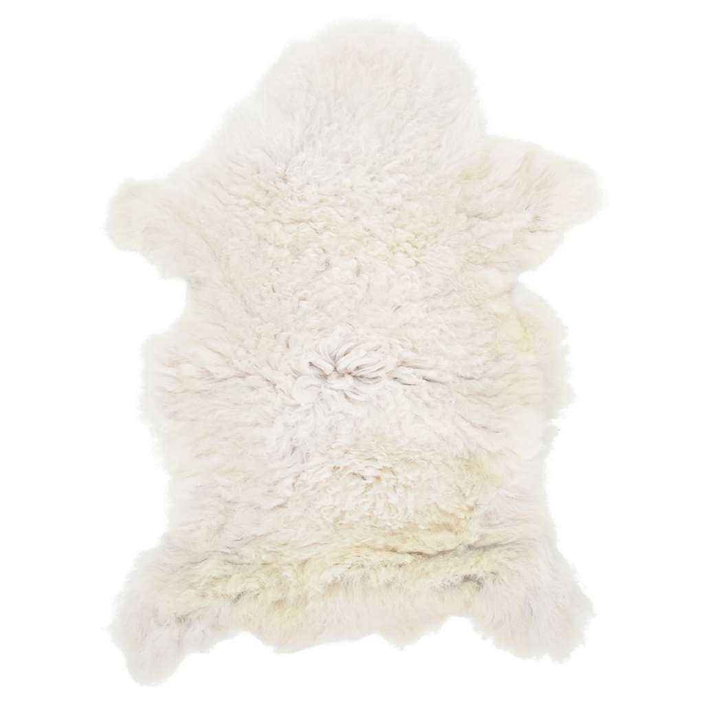 Vidaxl schapenvacht (60-70)x(90-100) cm crèmekleurig