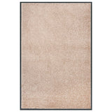 Vidaxl deurmat 80x120 cm beige