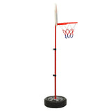 Vidaxl kinderbasketbalset verstelbaar 120 cm