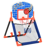 Vidaxl kinderbasketbalset multifunctioneel grond en muur