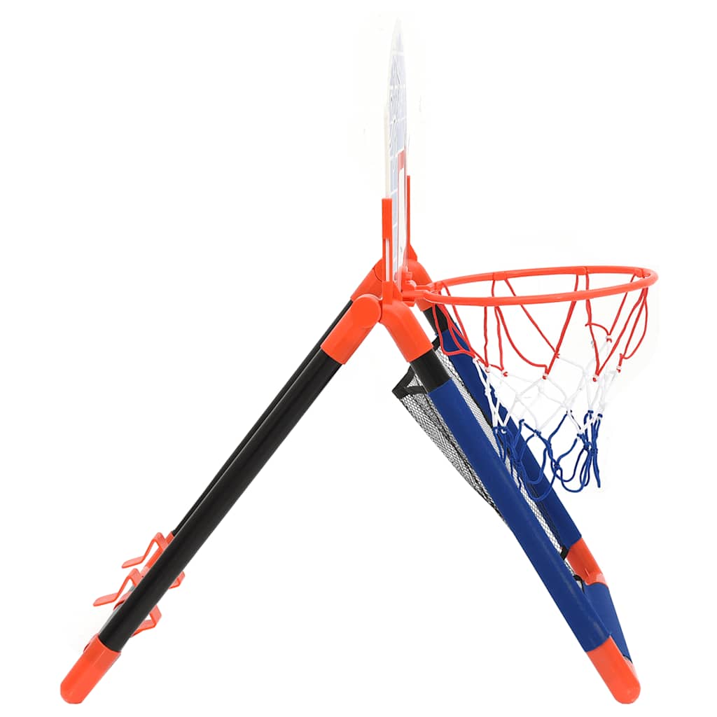 Vidaxl kinderbasketbalset multifunctioneel grond en muur