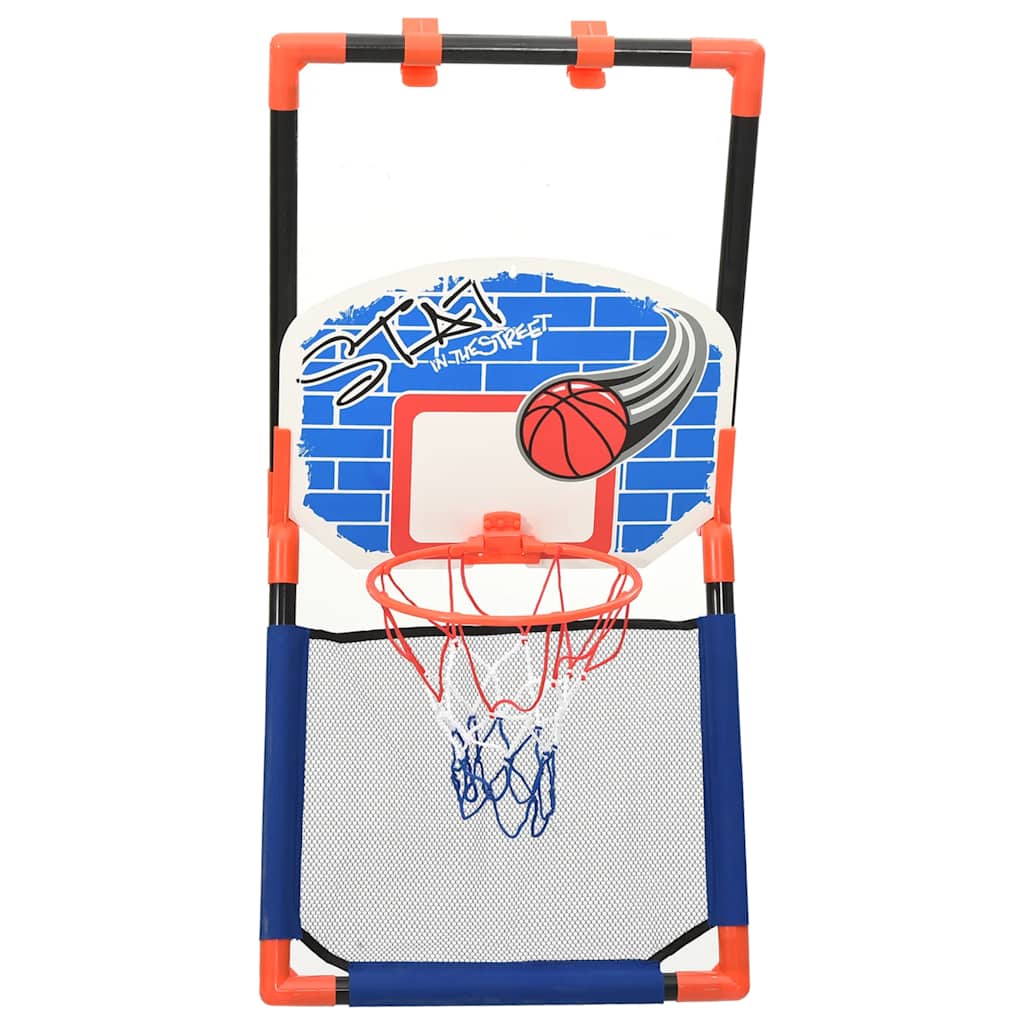 Vidaxl kinderbasketbalset multifunctioneel grond en muur