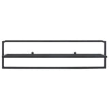 Vidaxl handdoekenrek 95x25x22 cm ijzer zwart