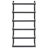 Vidaxl handdoekenrek 24x12x48 cm staal zwart
