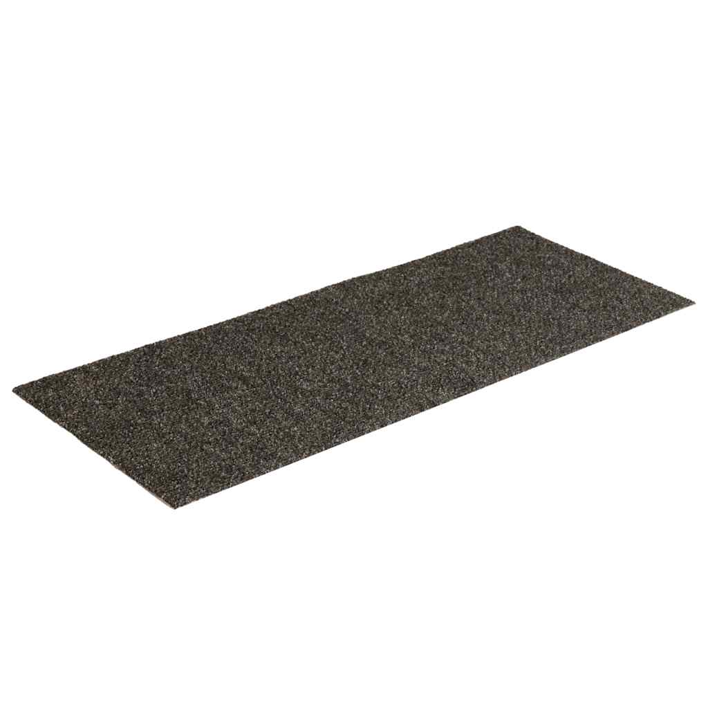 Vidaxl trapmatten zelfklevend 15 stuks 60x25 cm antraciet rechthoekig