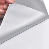Vidaxl 2 st autofolie 100x150 cm + 50x150 cm matzilverkleurig